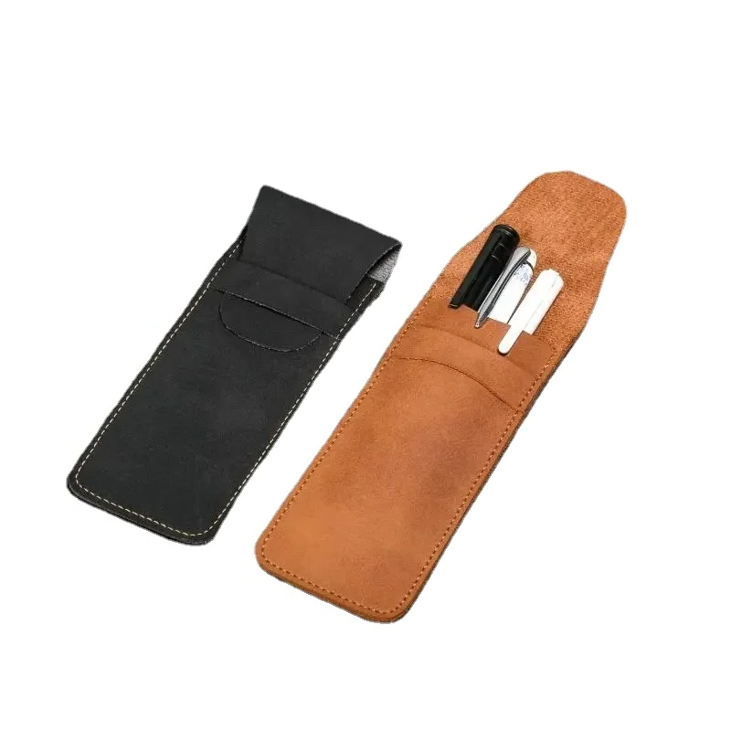 Doctor Bag Leather - 1pc Retro Matte PU Leather Pen