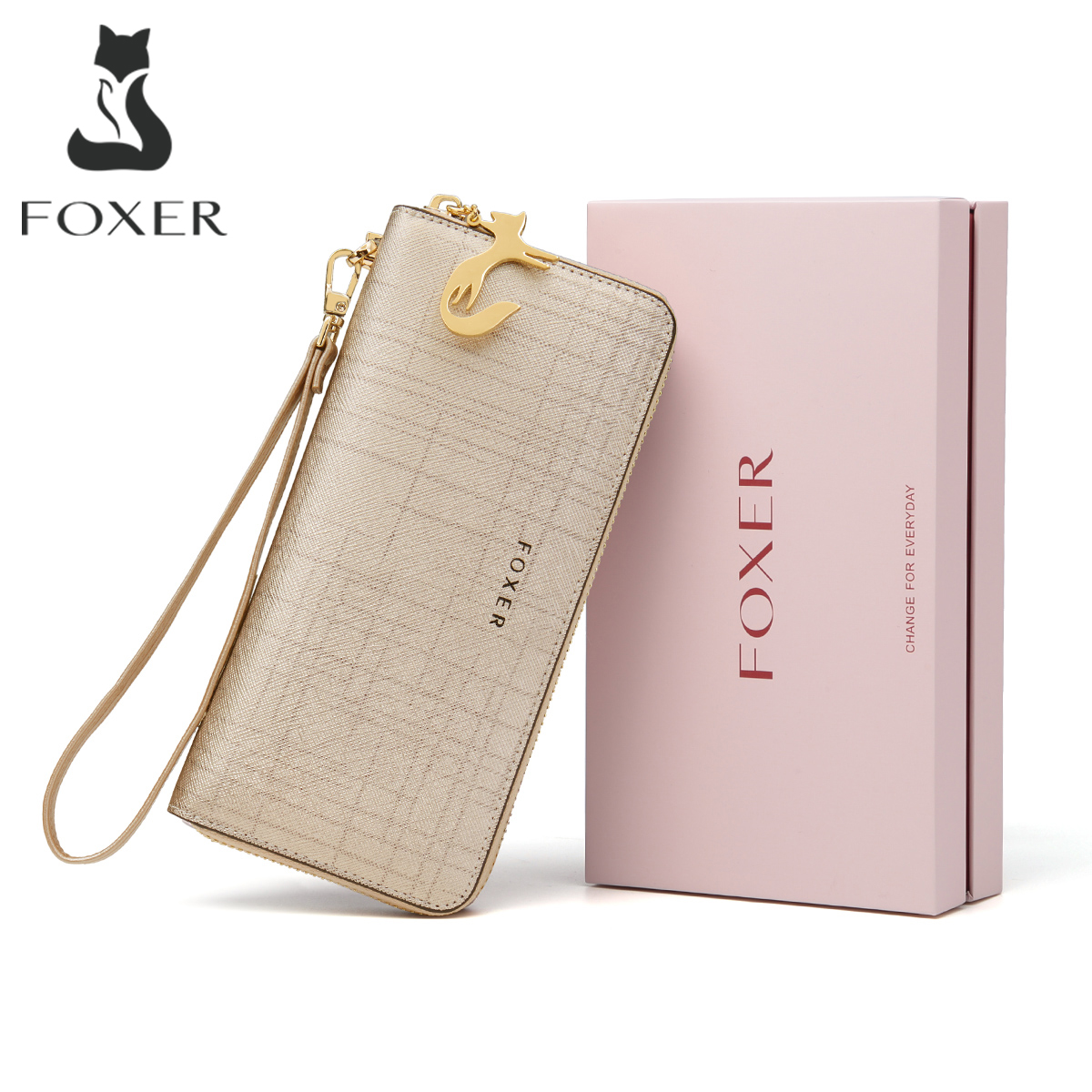 FOXER Women Split Leather Wall - Women Bags Coach recension och pris