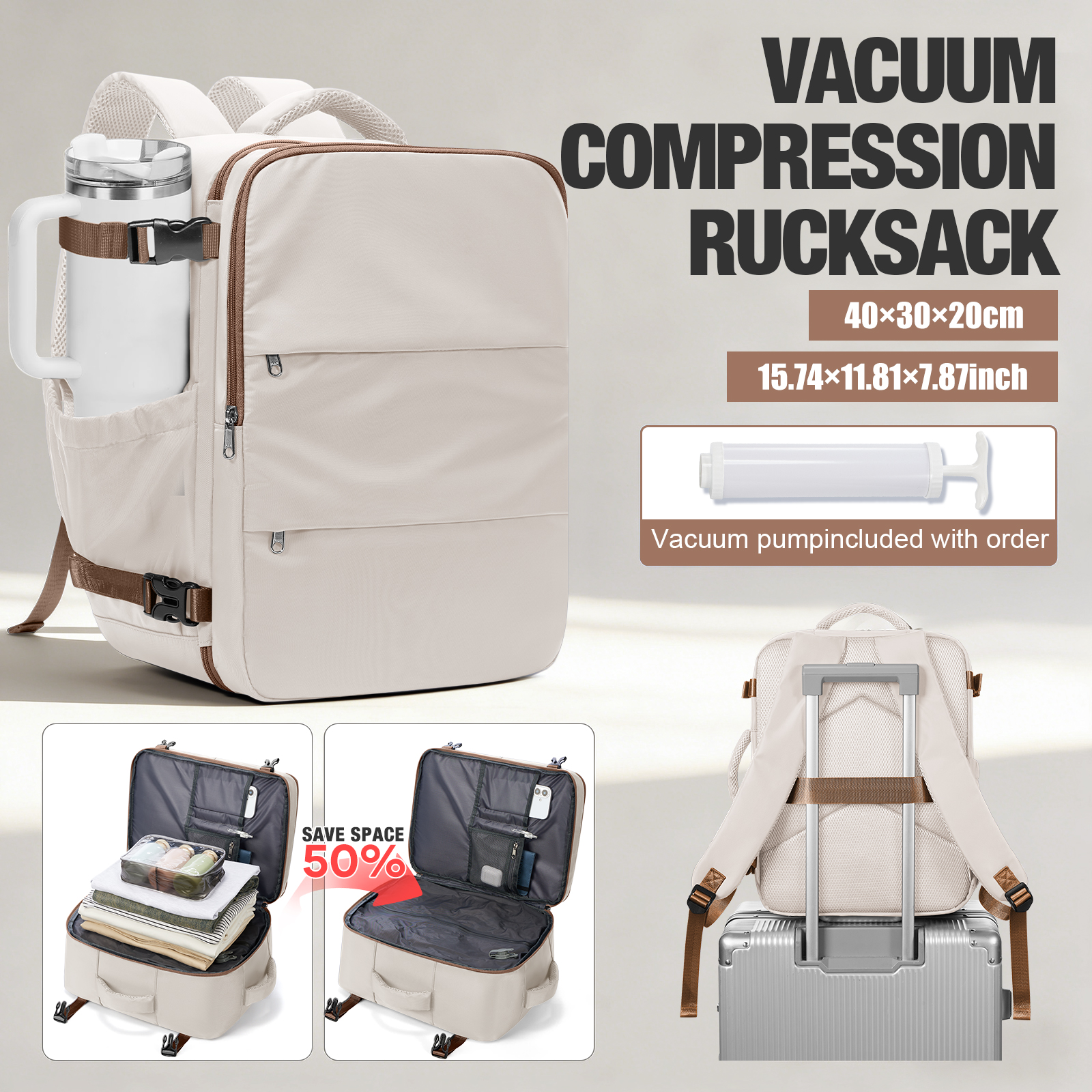 Travel Backpack for Women Vacu - Women Hand Bags For Office recension och pris