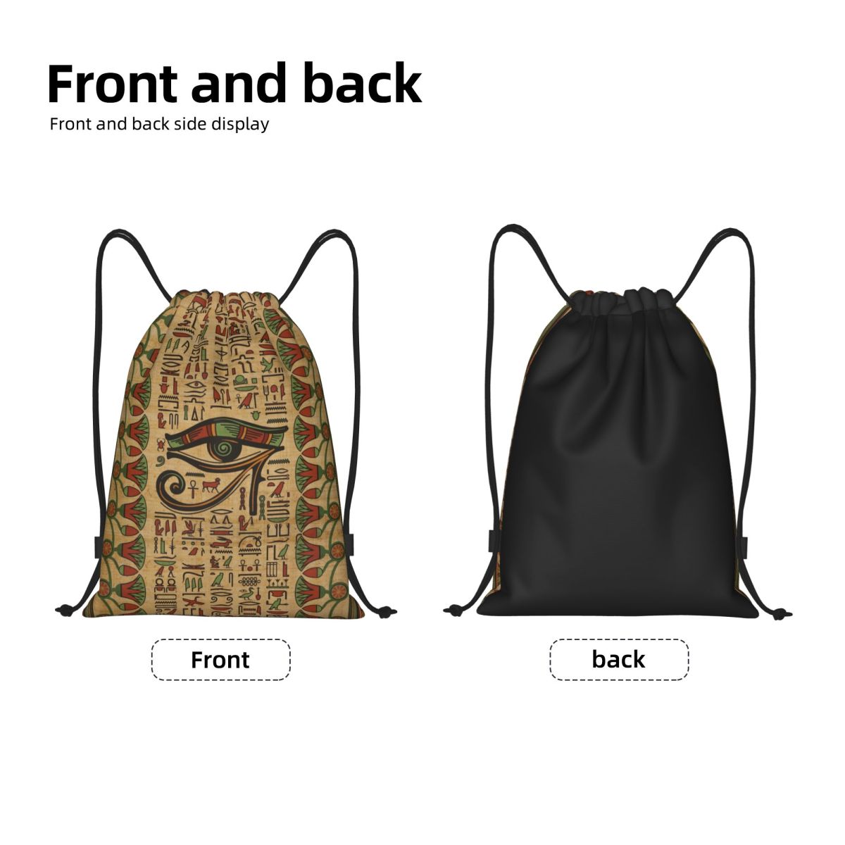 Egyptian Eye Of Horus Drawstri - Women Bags Egypt recension och pris