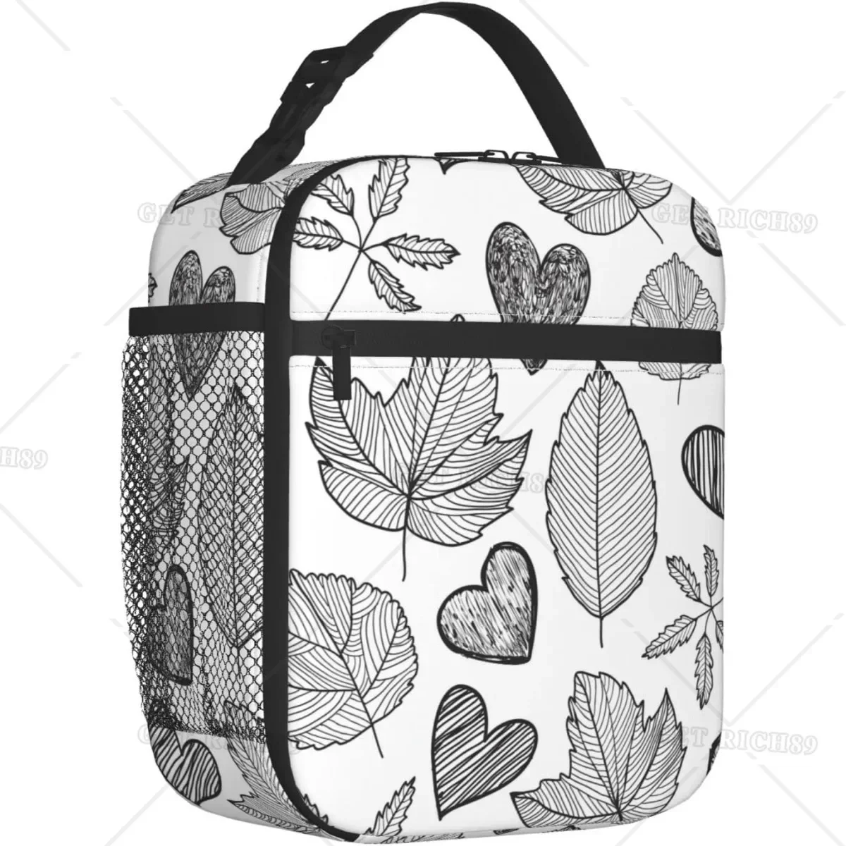 Leaves Hand Drawn Autumn Porta - Women Hand Bags For Office recension och pris