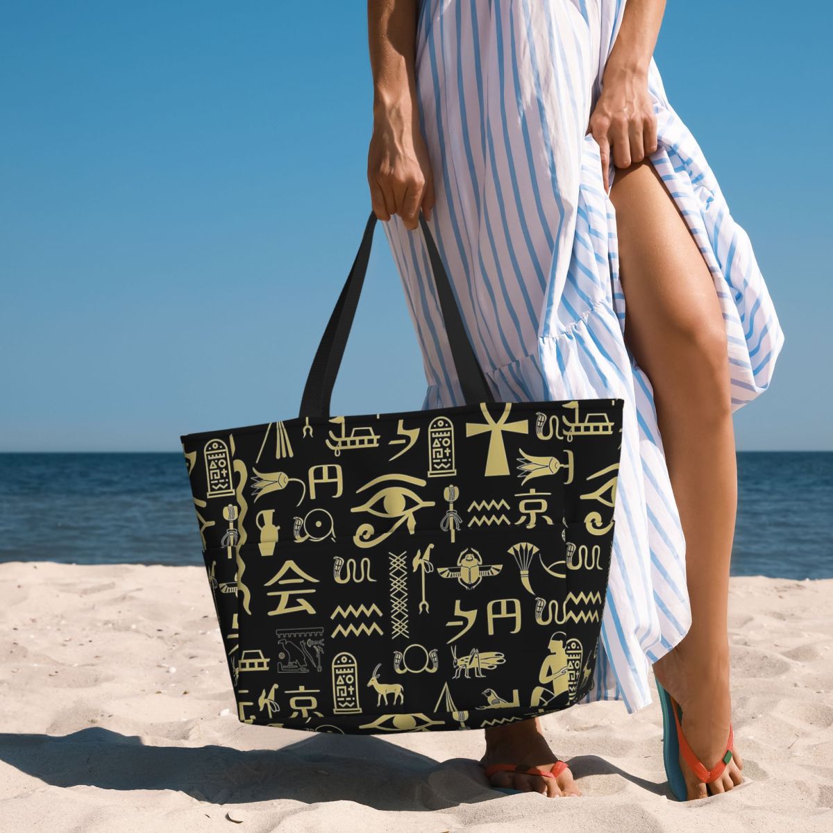 Ancient Egypt God Horus And An - Women Bags Egypt recension och pris