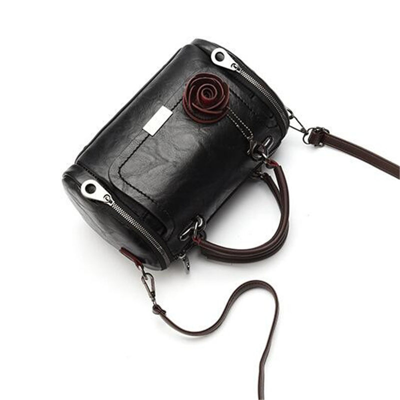 Fashion Women Shoulder Bag wit - Doctor Bag Leather recension och pris