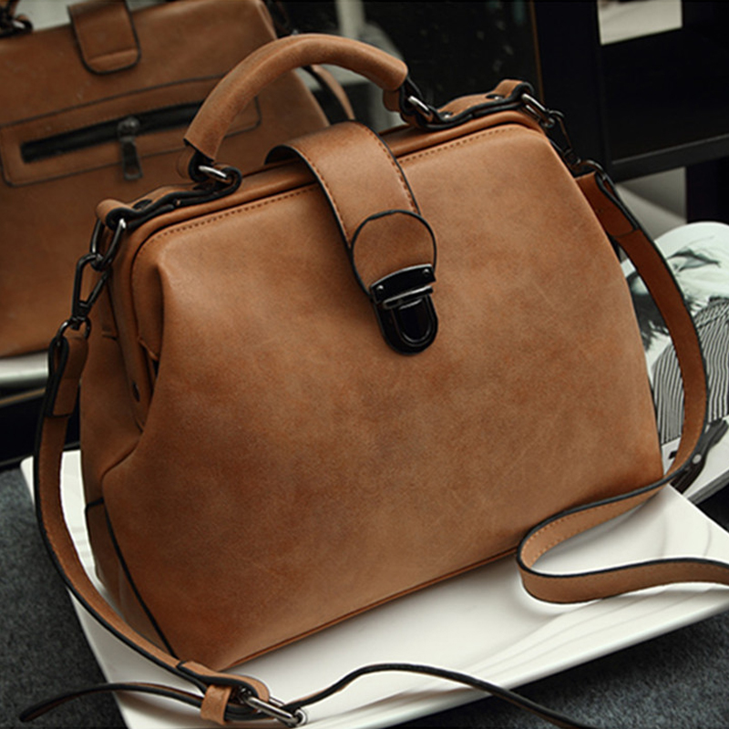 Sweet and fashionable straw-wo - Doctor Bag Leather recension och pris