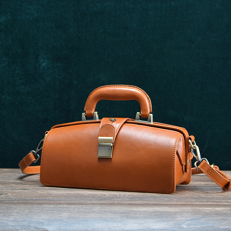 Leather women bag handmade doc - Doctor Bag Leather recension och pris