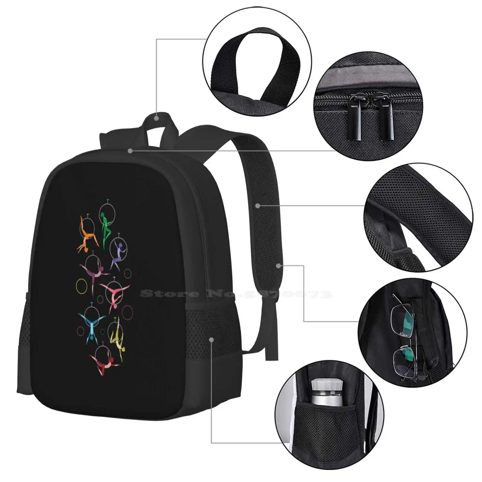 Aerial Hoop Hot Sale Schoolbag - Women Bags Vector recension och pris