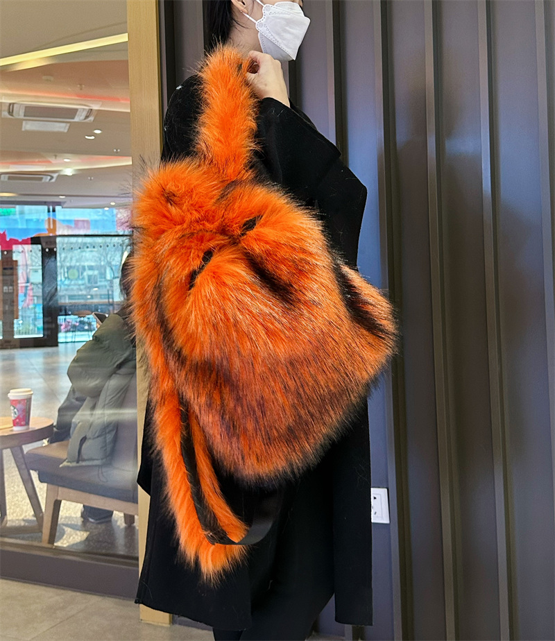 Y2K Faux Fur Leopard Women Bac - Mini Backpack Women recension och pris