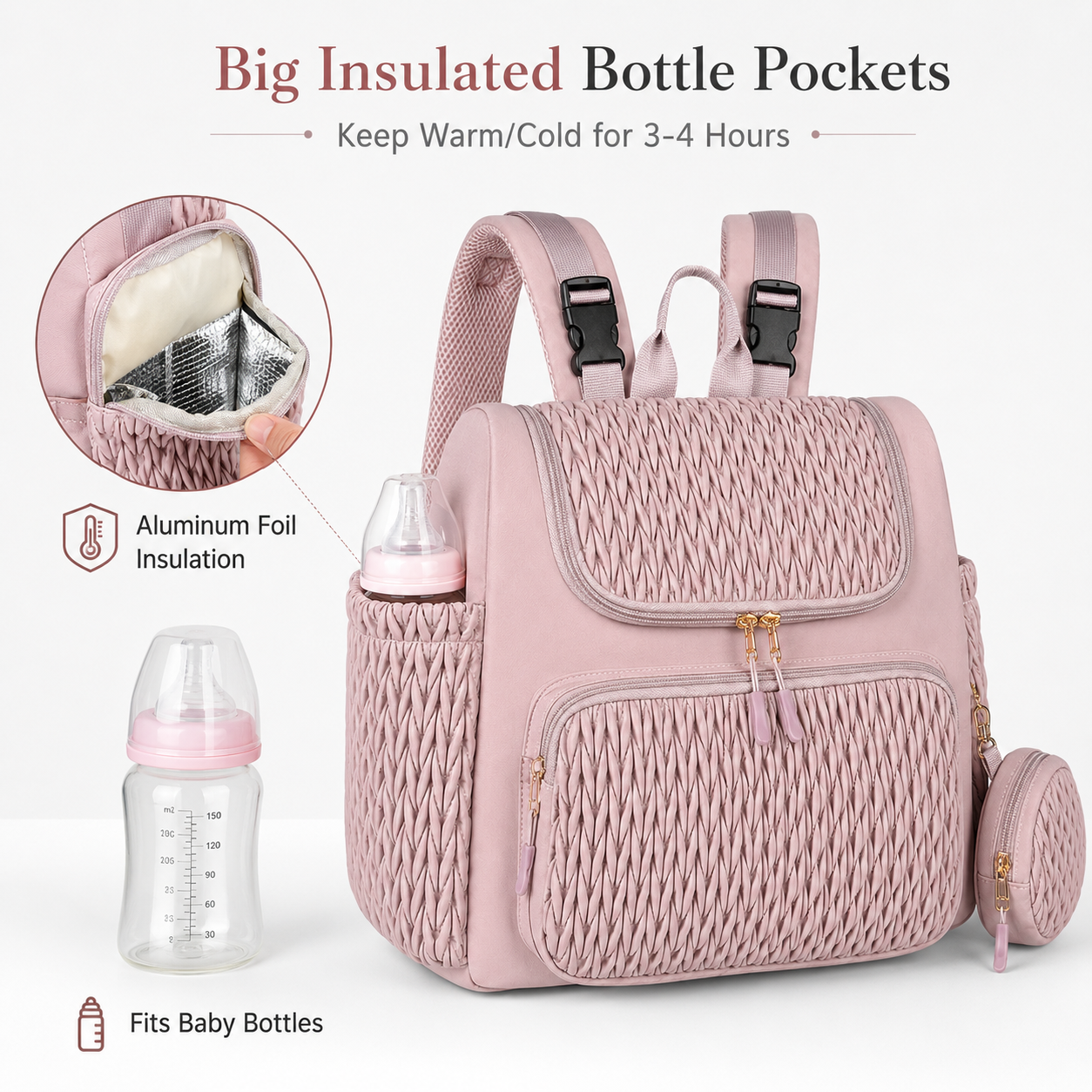 Multifunctional Mommy Diaper B - Women Bags Pk recension och pris