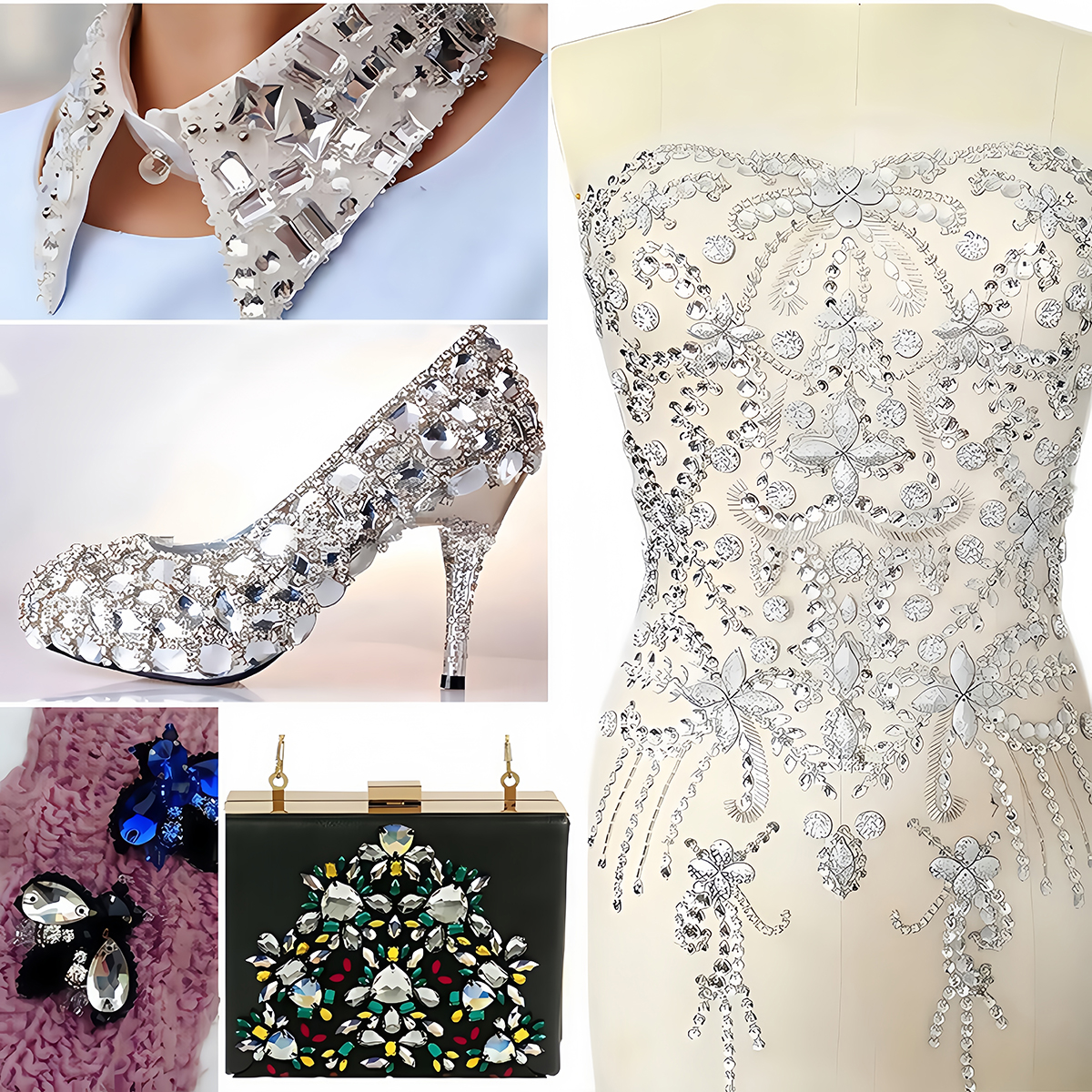 S Shape Sew On Rhinestone Crys - Women Bags Louis Vuitton recension och pris