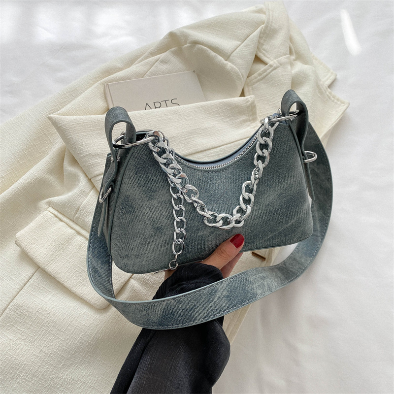 Denim Handheld Small Bag for W - Women'S Kipling Bags recension och pris
