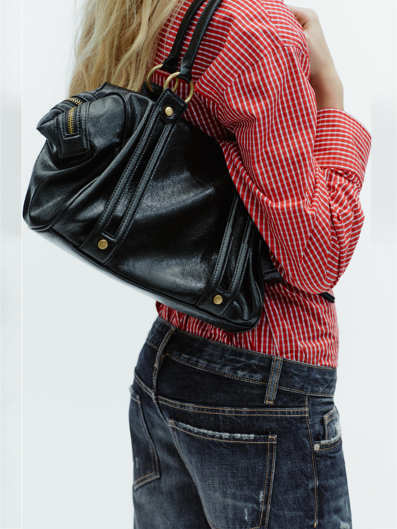 Lady's handbag - Boston bucket - Doctor Bag Leather recension och pris