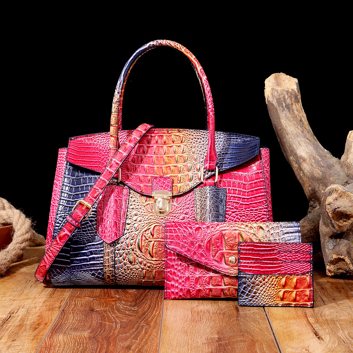 Retro snake pattern handbag, c - Women'S Kipling Bags recension och pris