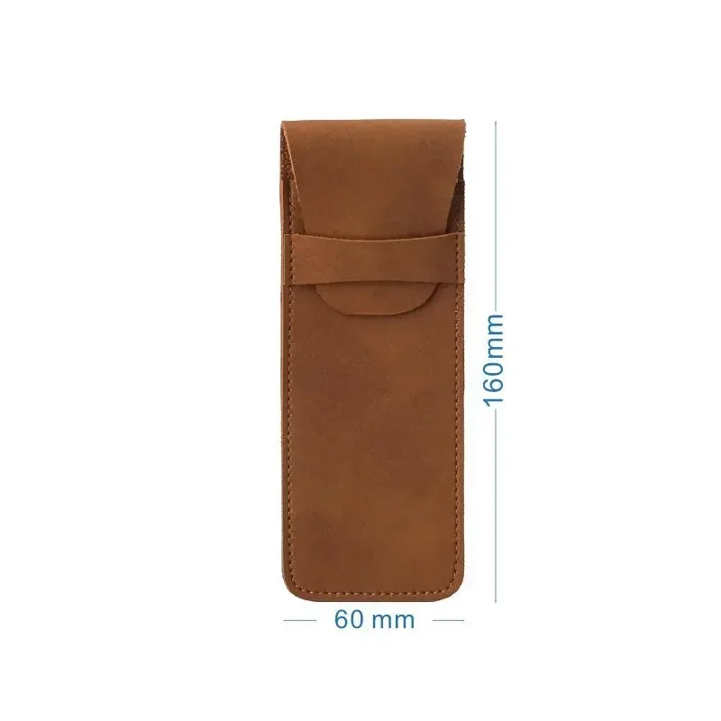 1pc Retro Matte PU Leather Pen - Doctor Bag Leather recension och pris