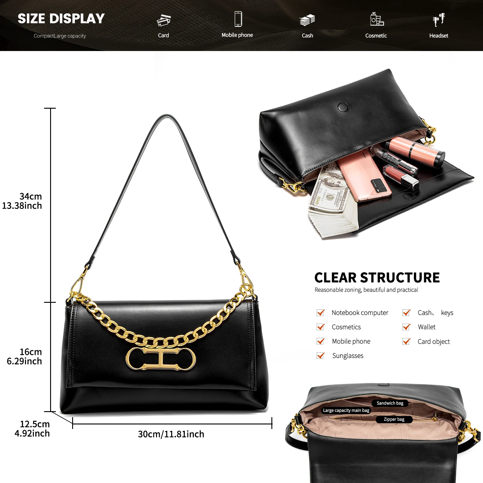 Pure Simple Classic Retro Squa - Women Bags Coach recension och pris