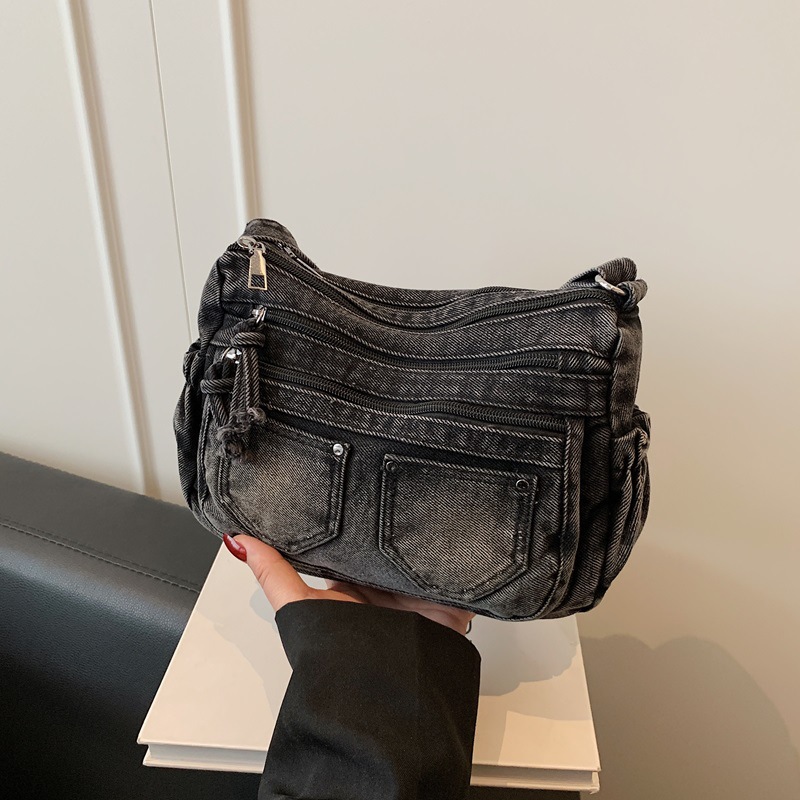 Korean Fashion Washed Denim Co - Women'S Kipling Bags recension och pris