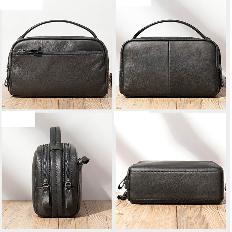 Luufan Men's Clutch Bag Soft G - Doctor Bag Leather recension och pris
