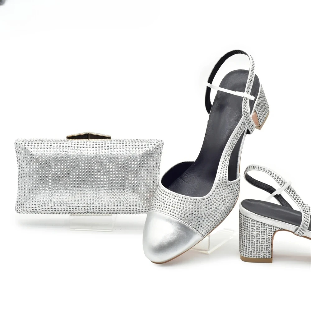 Silver Shoe and Bag Set for Pa - Women Bags 2026 recension och pris