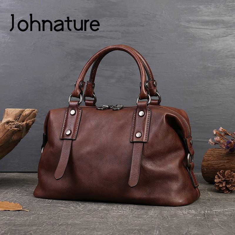 Johnature Genuine Leather Casu - Doctor Bag Leather recension och pris
