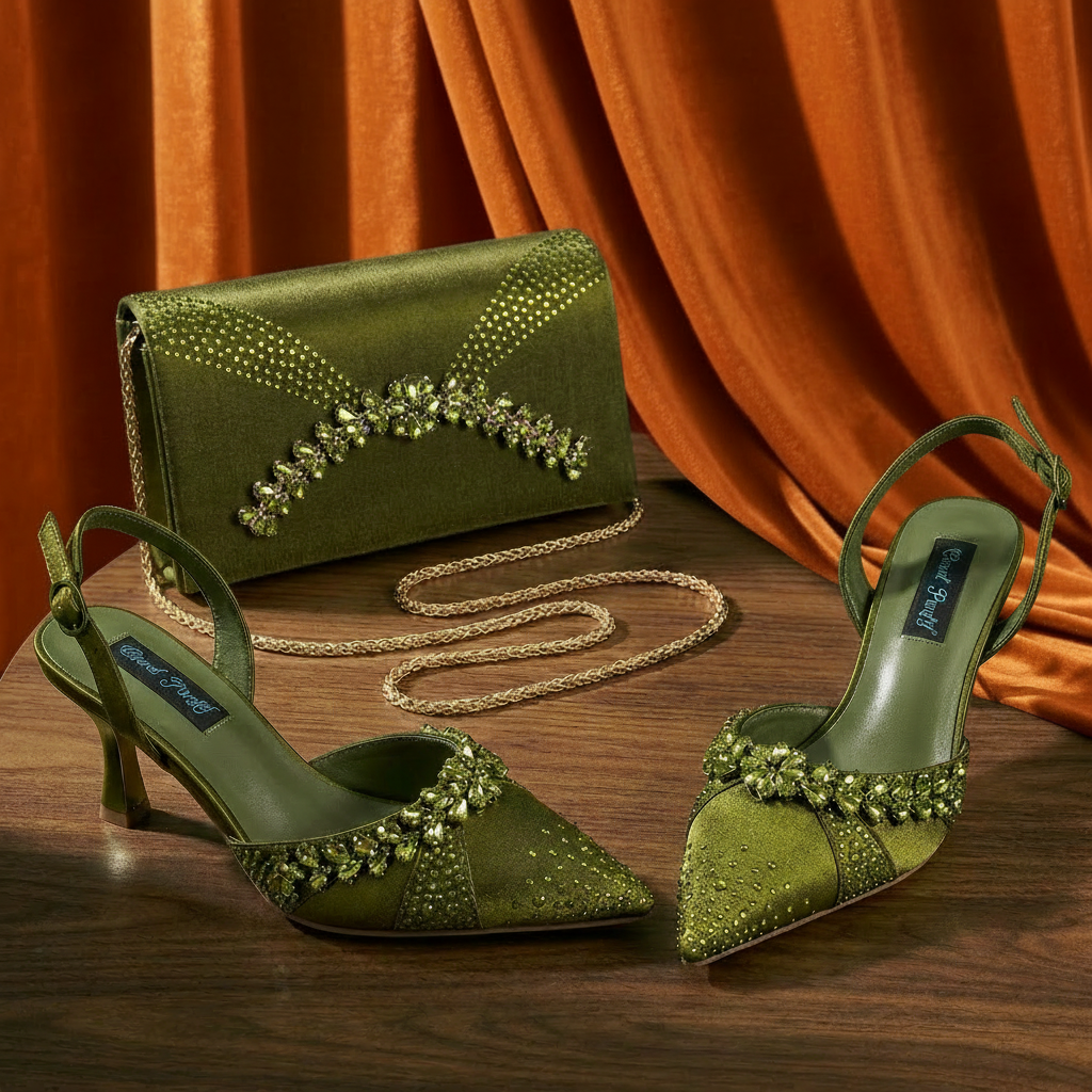 2026 Italian Inspired Olive Rh - Women Bags 2026 recension och pris
