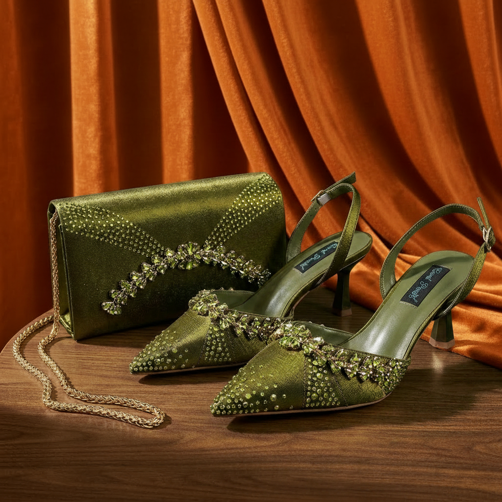 2026 Italian Inspired Olive Rh - Women Bags 2026 recension och pris