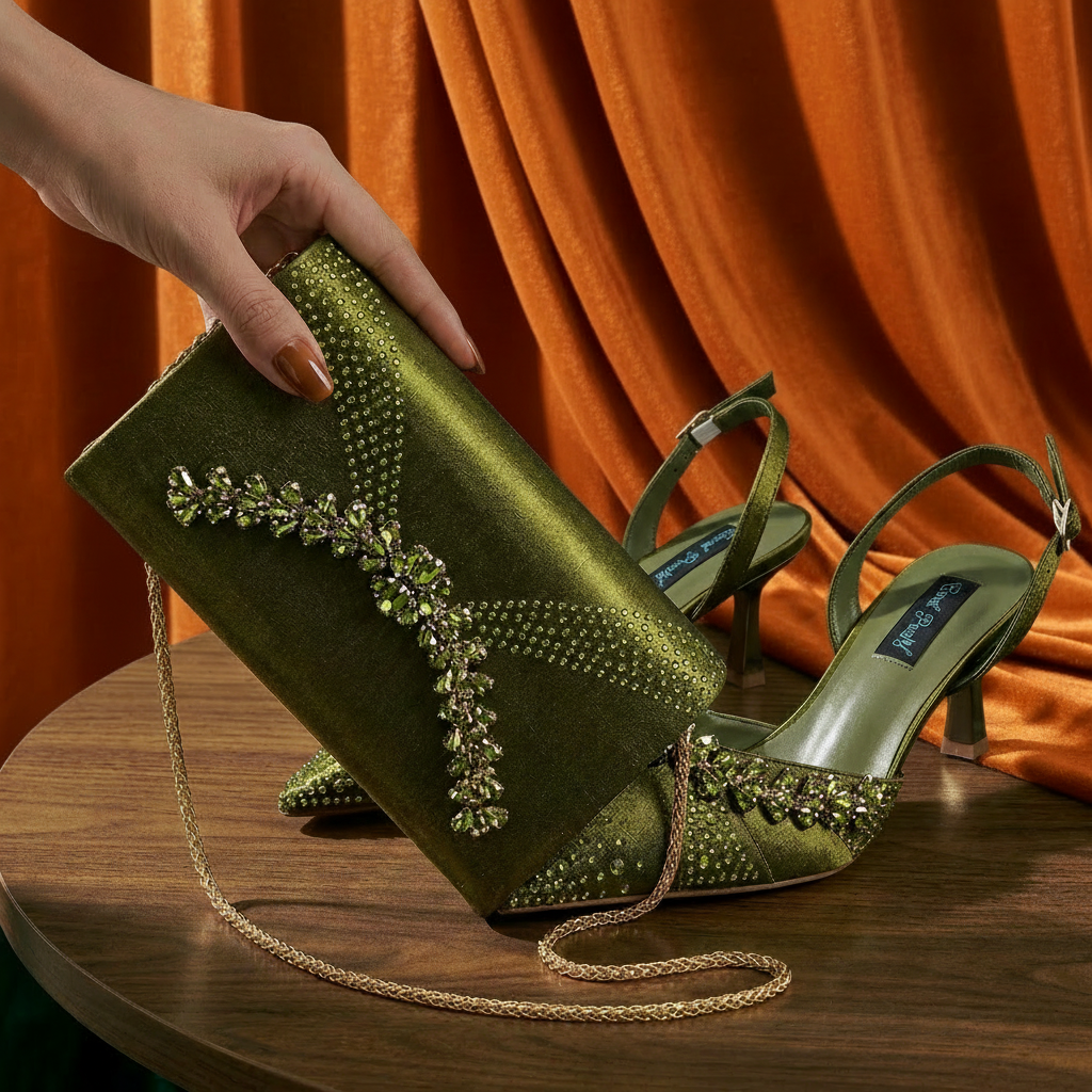 2026 Italian Inspired Olive Rh - Women Bags 2026 recension och pris