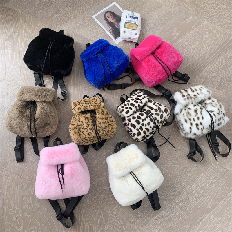 Y2k Plush Backpack Women Small - Mini Backpack Women recension och pris