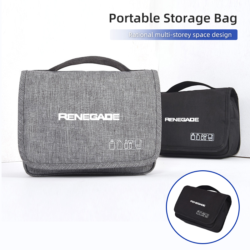 Car LOGO Portable Toiletry Was - Women'S Jeep Bags recension och pris