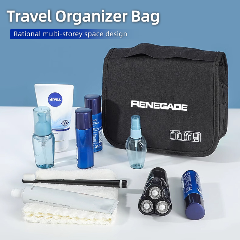 Car LOGO Portable Toiletry Was - Women'S Jeep Bags recension och pris