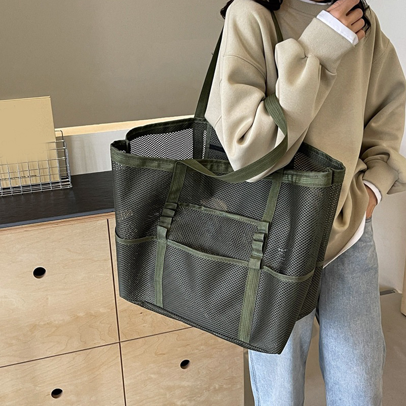Hollow Large Capacity Makeup S - Women Bags White recension och pris