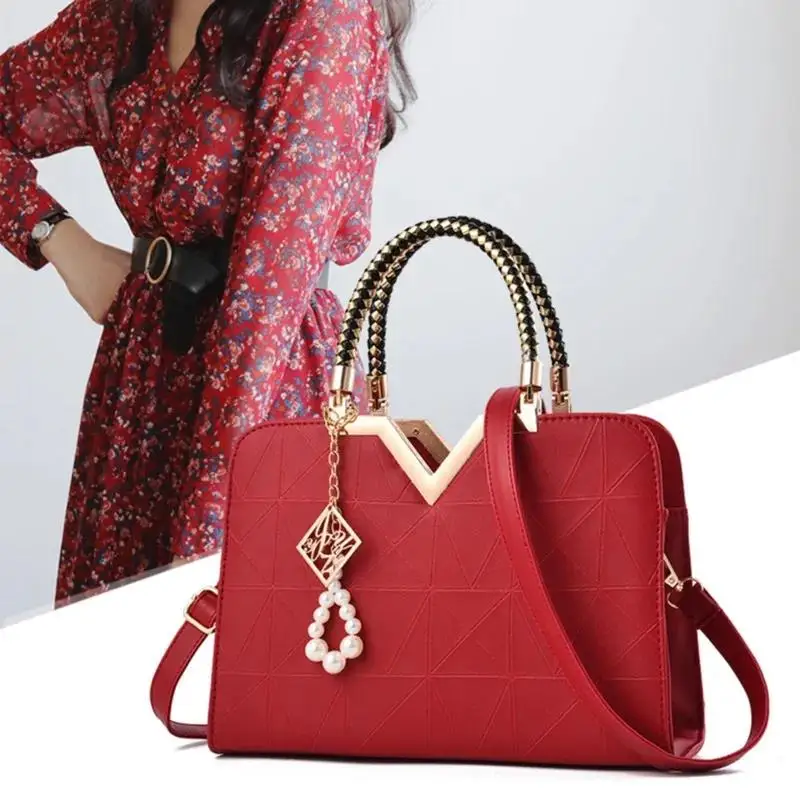 Women Handbag Patchwork Should - Women Hand Bags For Office recension och pris