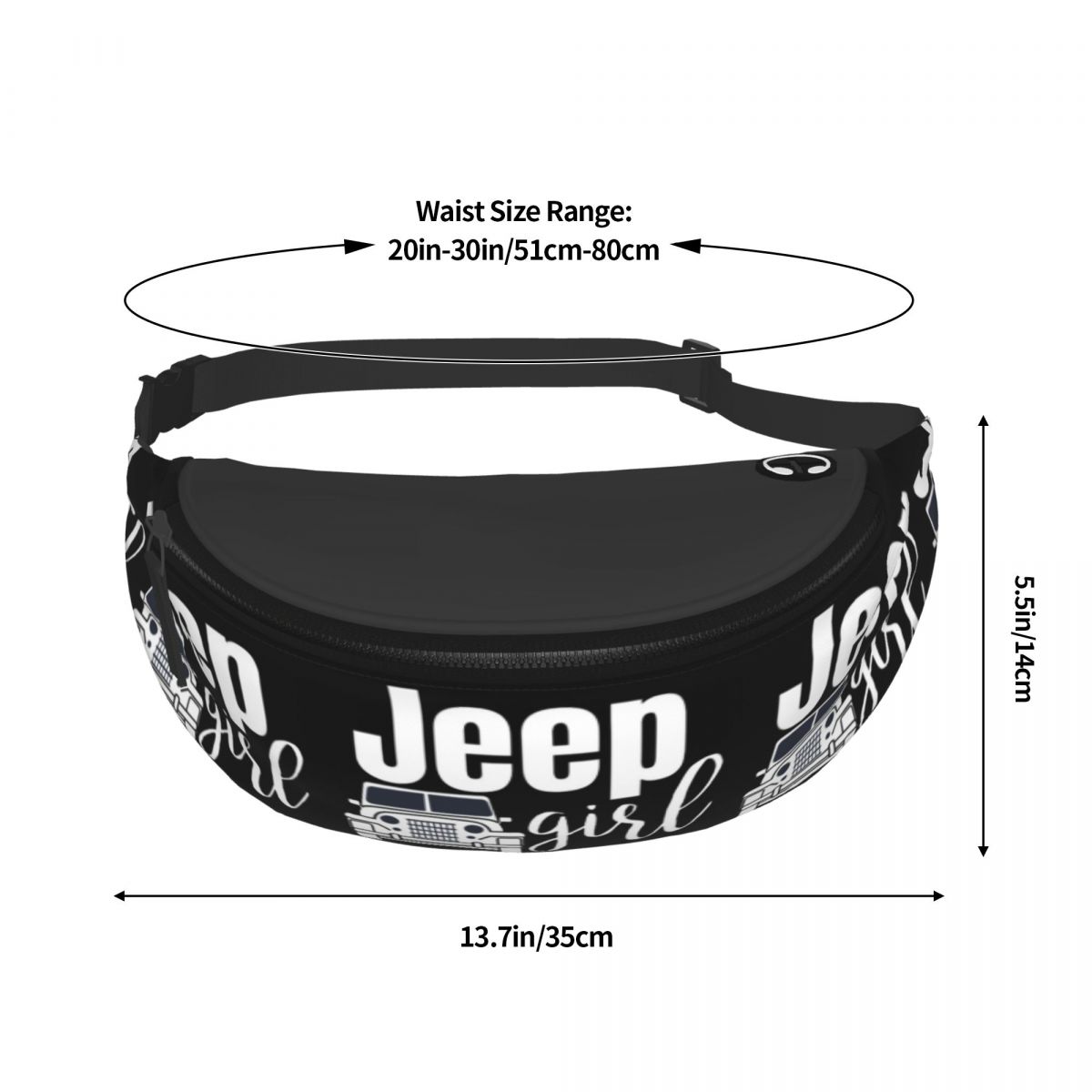 Jeep Girl Waist Bag for Women  - Women'S Jeep Bags recension och pris