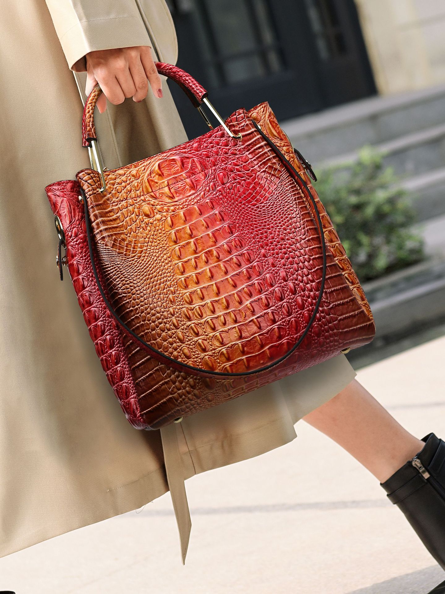 Fashion Crocodile pattern Luxu - Women'S Kipling Bags recension och pris