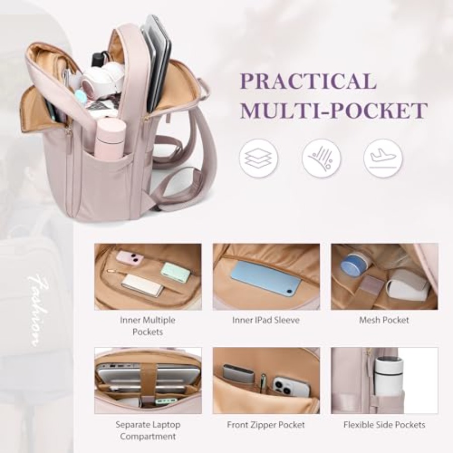 Travel Backpack for Women Pers - Women Bags Pk recension och pris