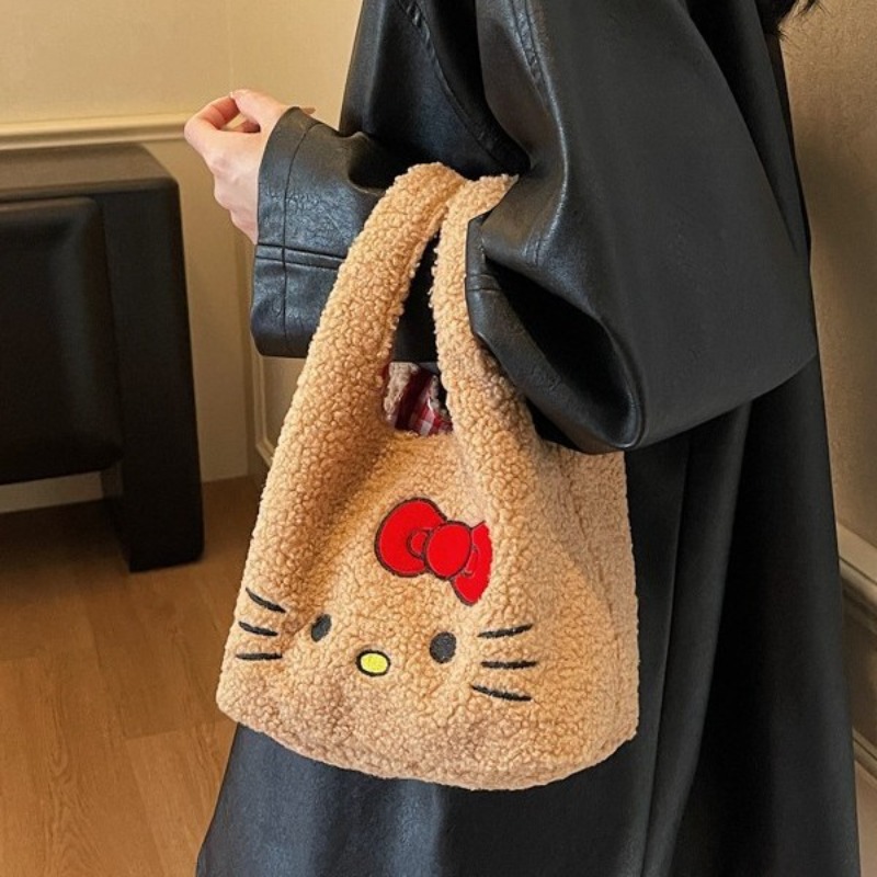 New Cute Kitty Cat Handbag Lam - Women Hand Bags For Office recension och pris