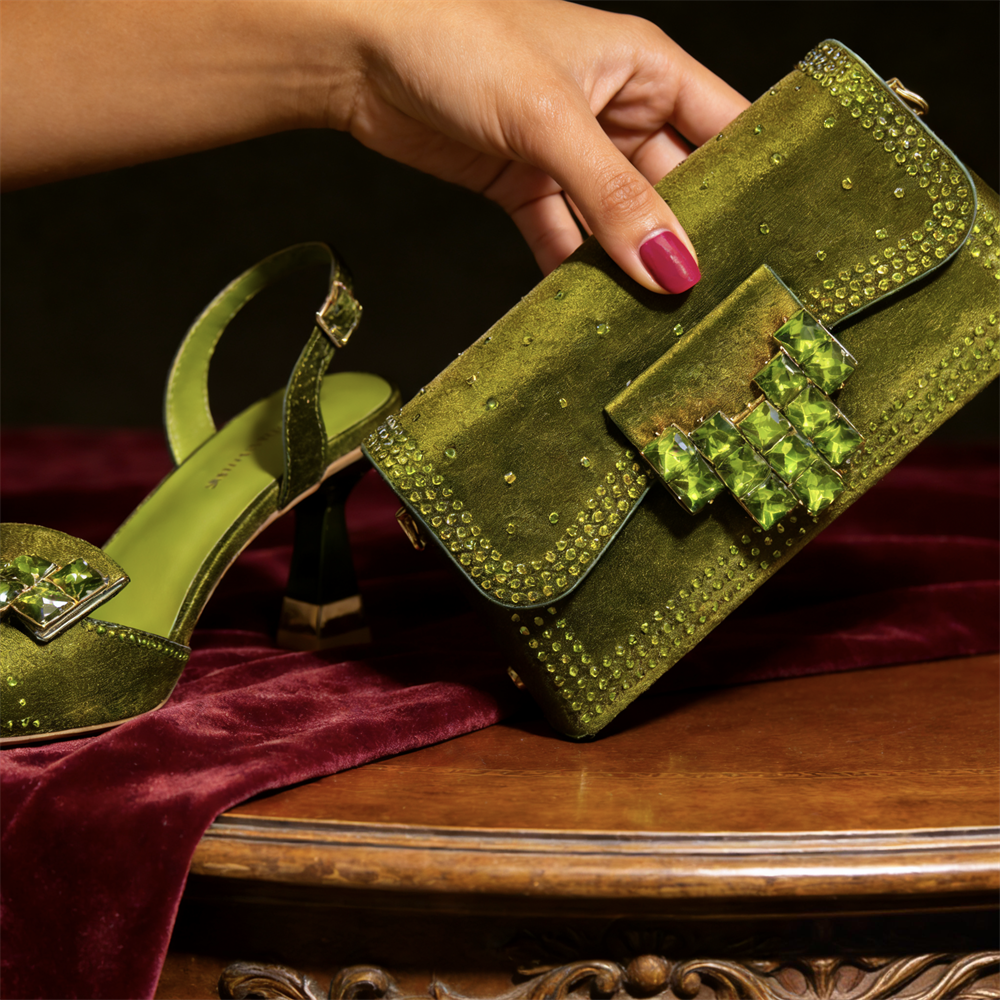 2026 INS Italian Design Olive  - Women Bags 2026 recension och pris