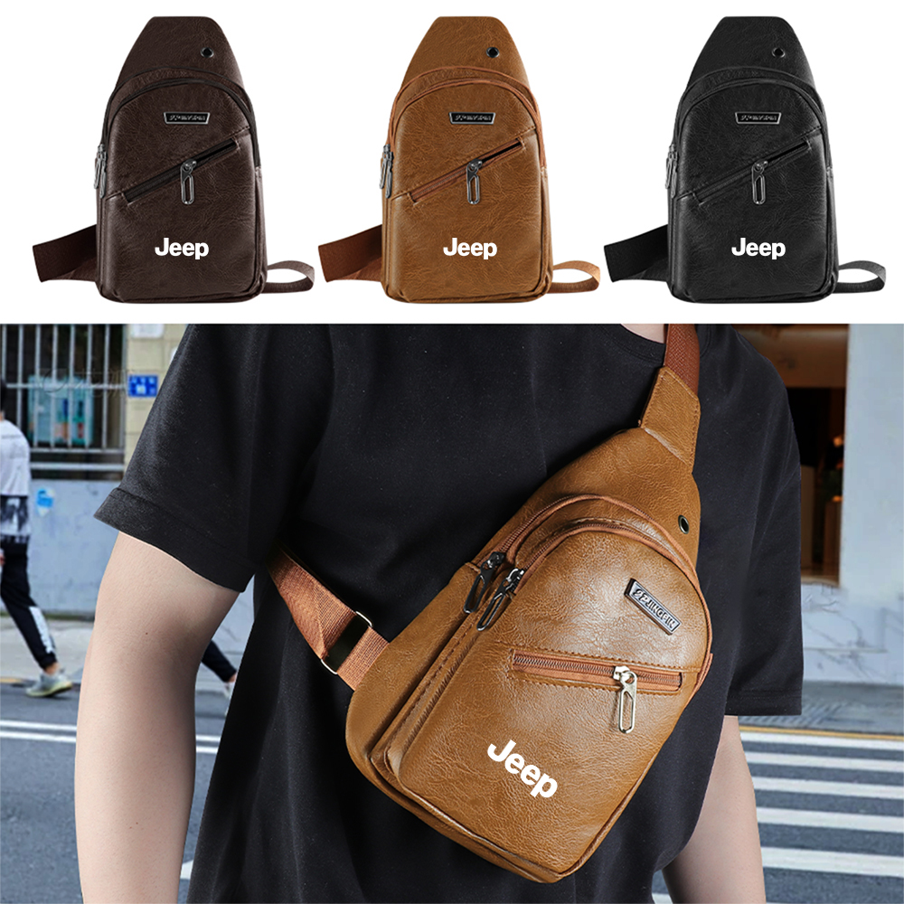 PU Crossbody Bag Chest Bags Wo - Women'S Jeep Bags recension och pris