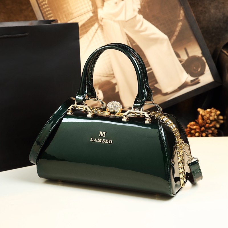Luxury Fashion Women Handbag F - Doctor Bag Leather recension och pris