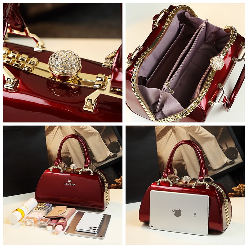Luxury Fashion Women Handbag F - Doctor Bag Leather recension och pris