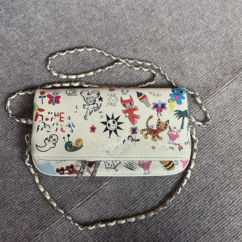 New Graffiti Illustration Prin - Women'S Kipling Bags recension och pris