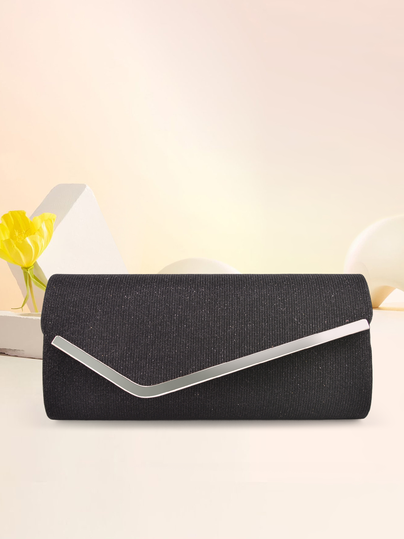 Classic Evening Bag Black Silv - Women Bags Pk recension och pris